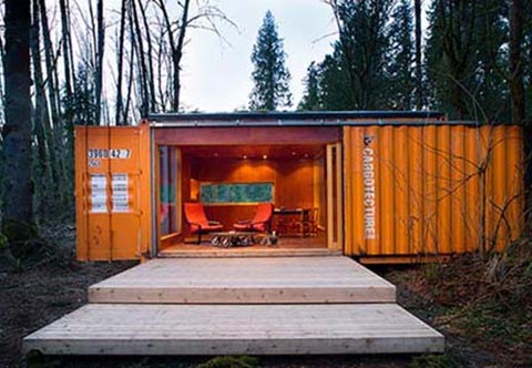 shipping container house